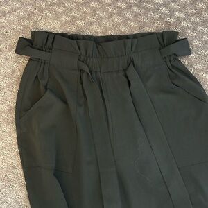 Women’s black high waisted trousers
